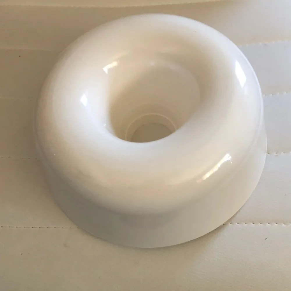 White Microwave Baking Ring